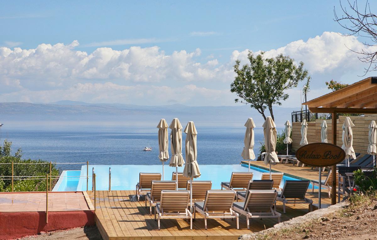 Belvedere Aeolis Hotel Mithimna Eksteriør bilde