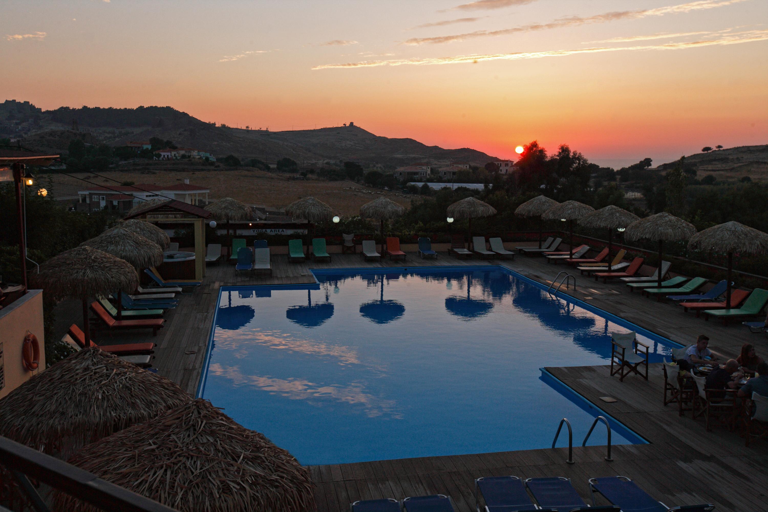 Belvedere Aeolis Hotel Mithimna Eksteriør bilde